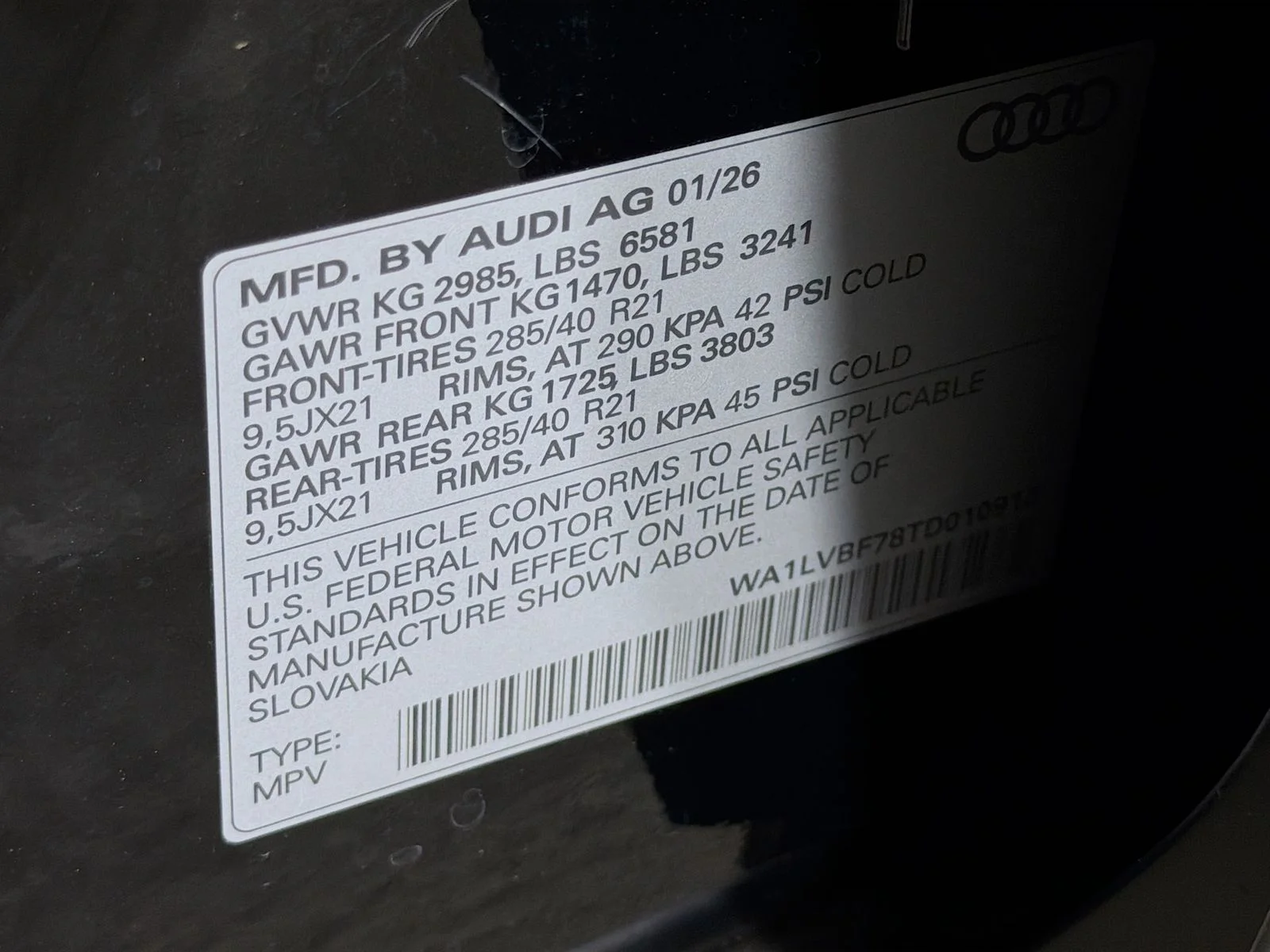 New 2026 Black Audi 55 Premium Plus image 35