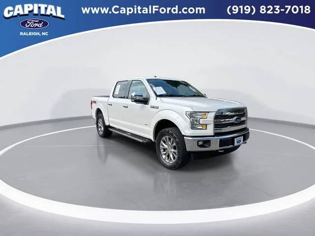 Used 2017 White Ford Lariat image 2
