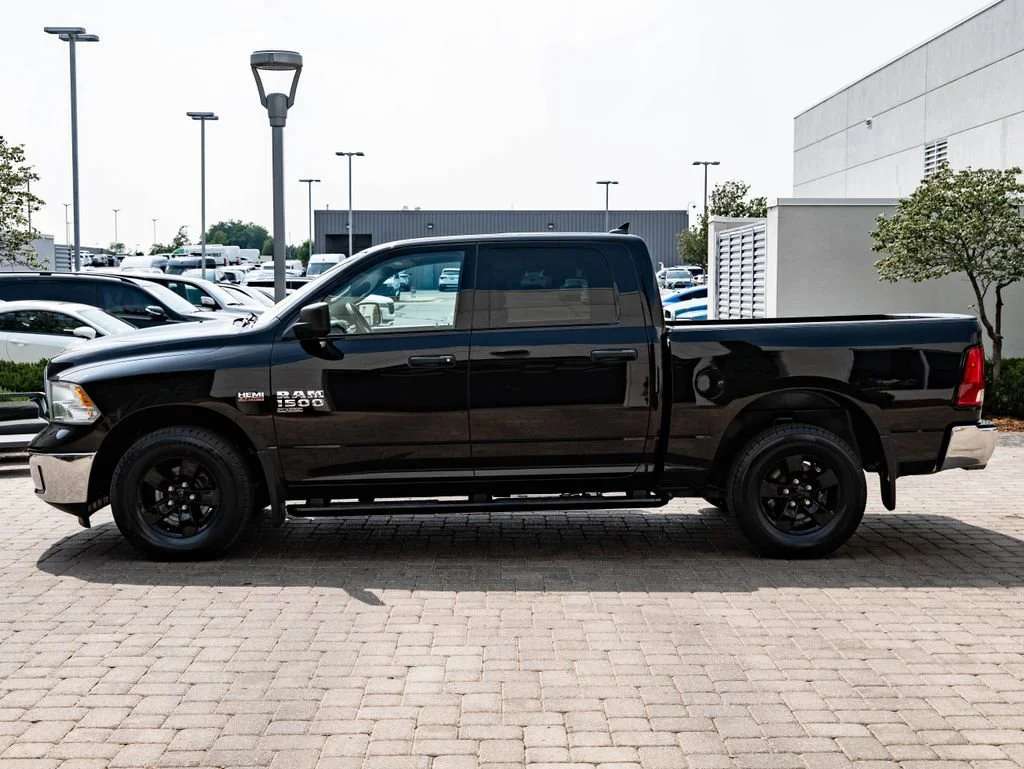 Used 2023 Diamond Black Crystal Pearlcoat Ram Tradesman image 5