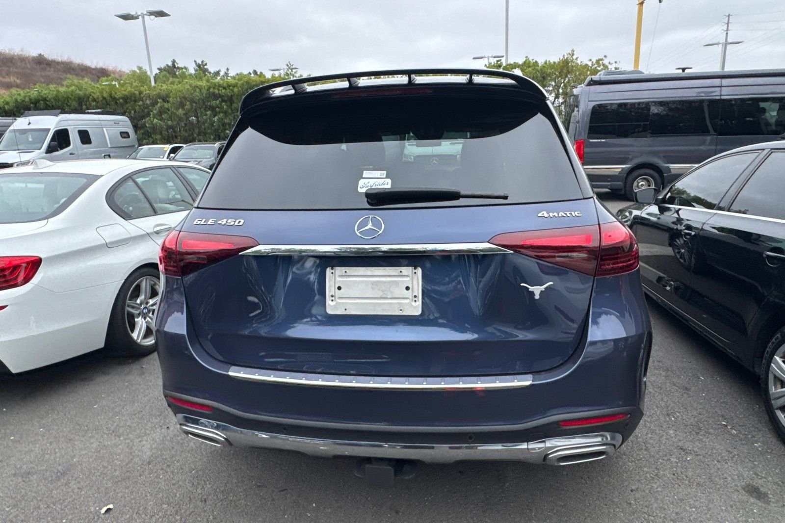 Used 2025 Blue Mercedes-Benz GLE 450 image 9