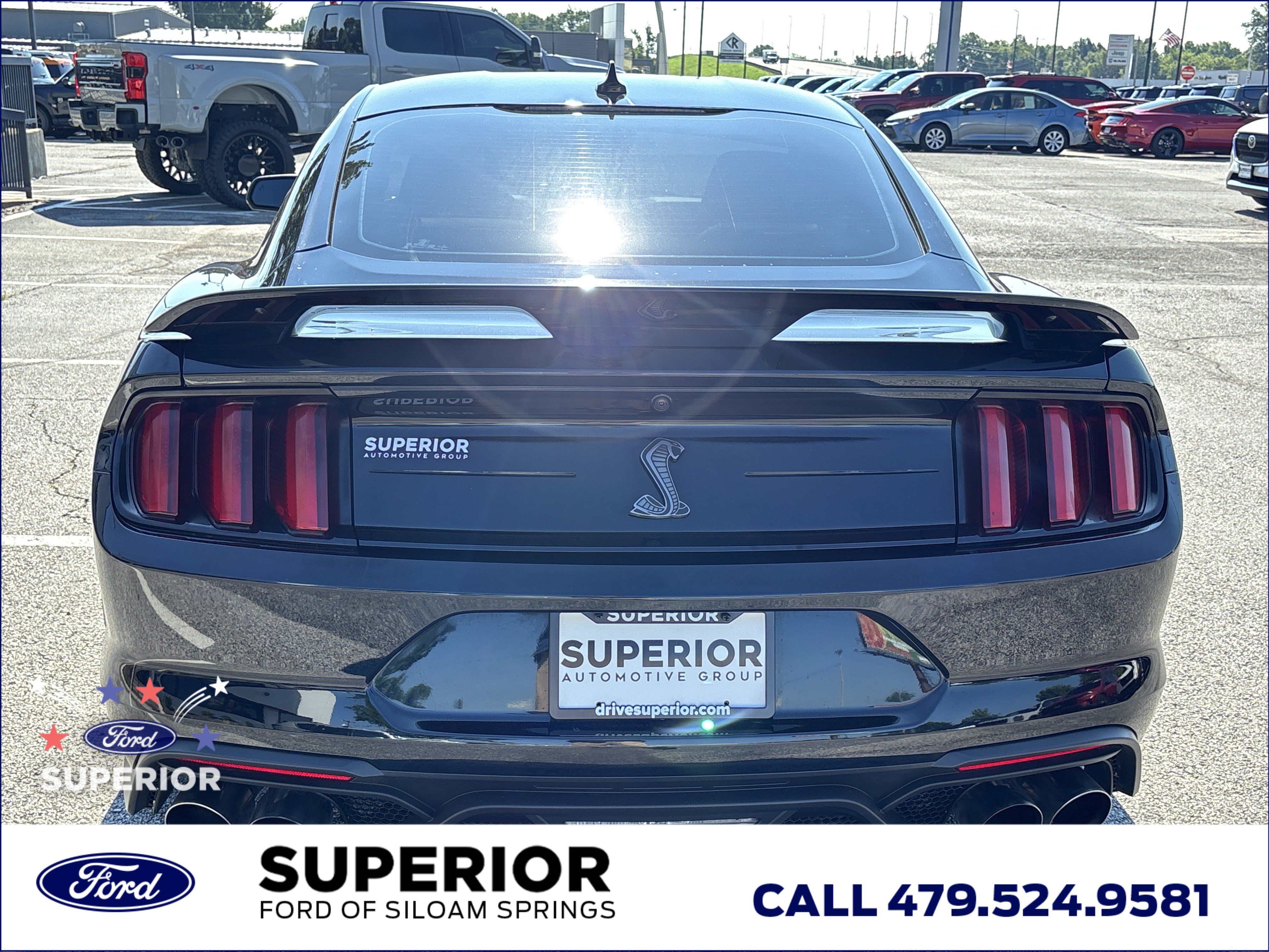 Used 2020 Shadow Black Ford Shelby GT500 Fastback image 5