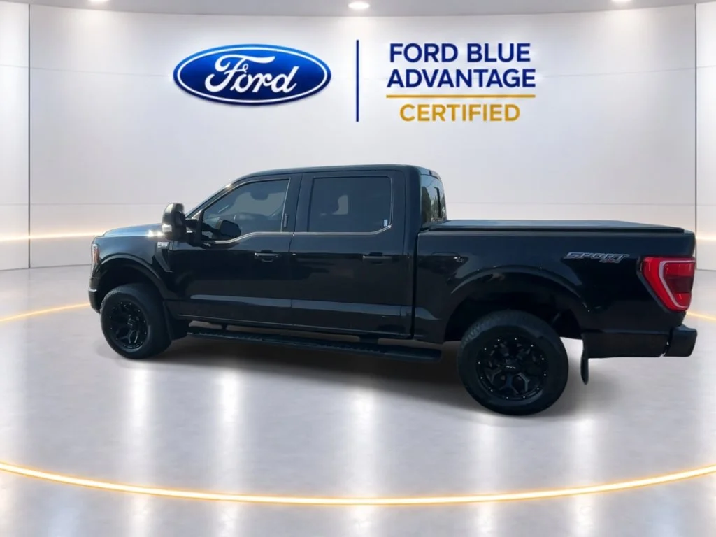 Certified Used 2023 Agate Black Metallic Ford XLT image 8