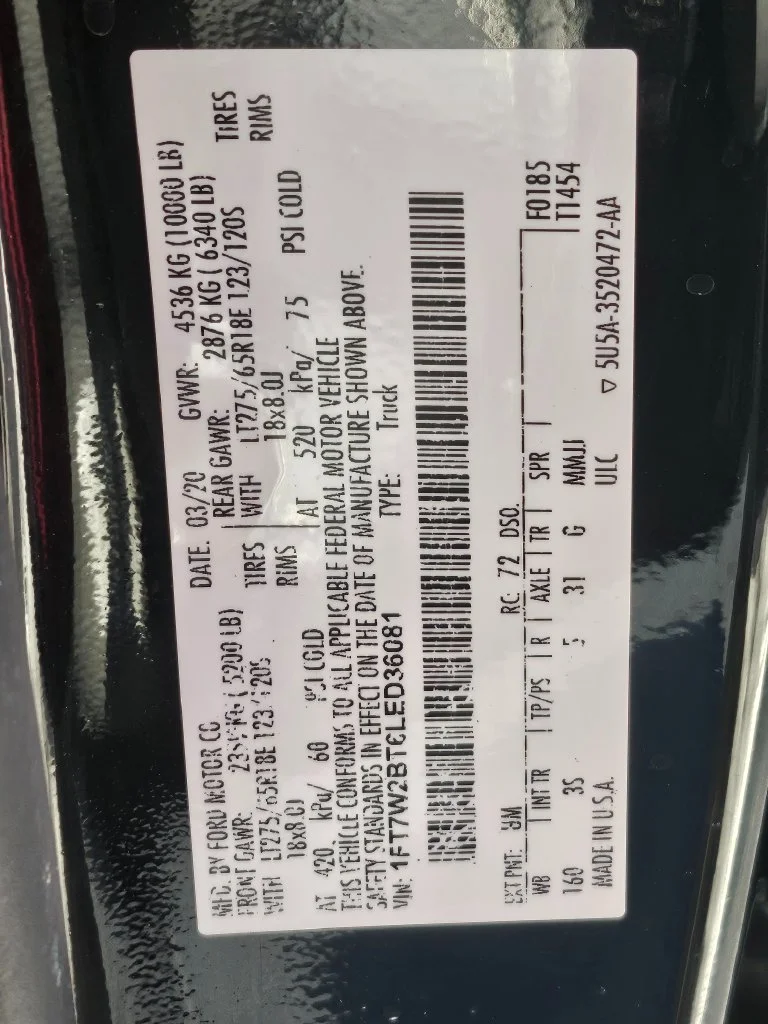 Certified Used 2020 Black Ford XLT image 36