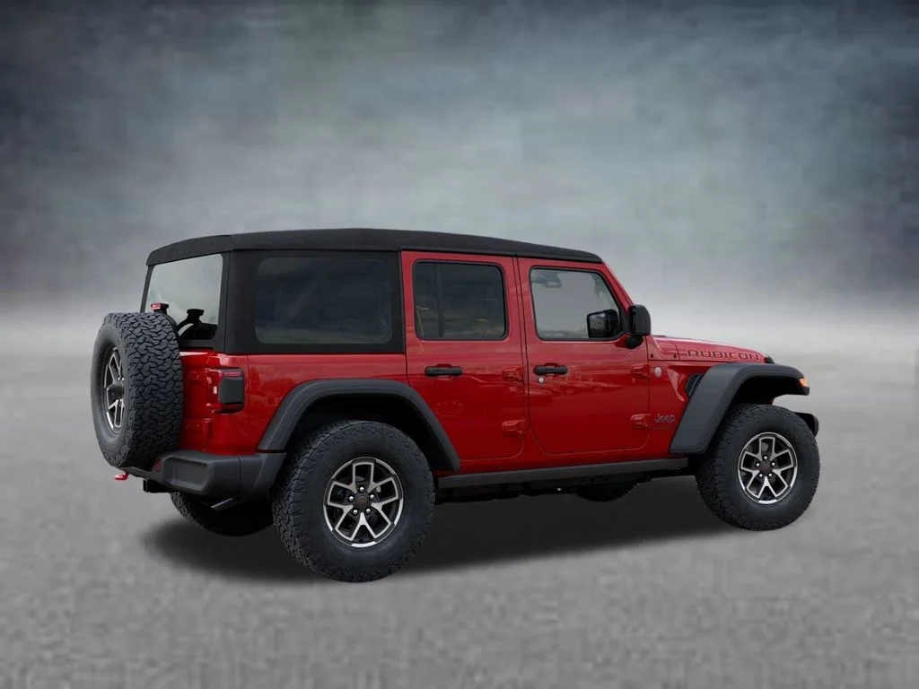 New 2026 Firecracker Red Clear-Coat Exterior Paint Jeep Rubicon image 4
