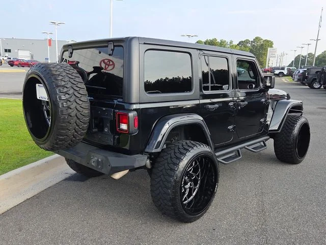 Used 2020 Black Jeep Unlimited Sahara image 12