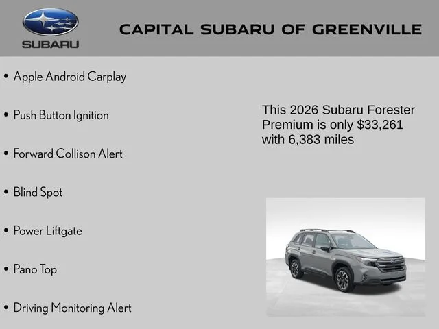 Used 2026 Beige Subaru Premium image 9