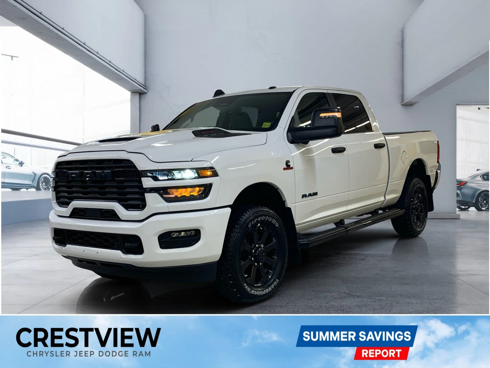 New 2026 Bright White Ram Big Horn image 1