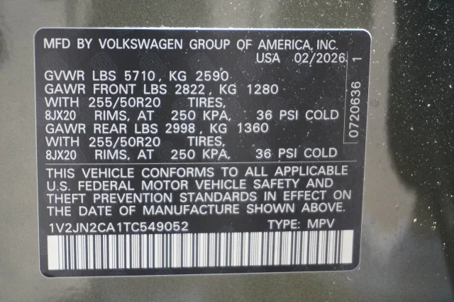 New 2026 Avocado Green Pearl Volkswagen 2.0T SE w/Technology image 37