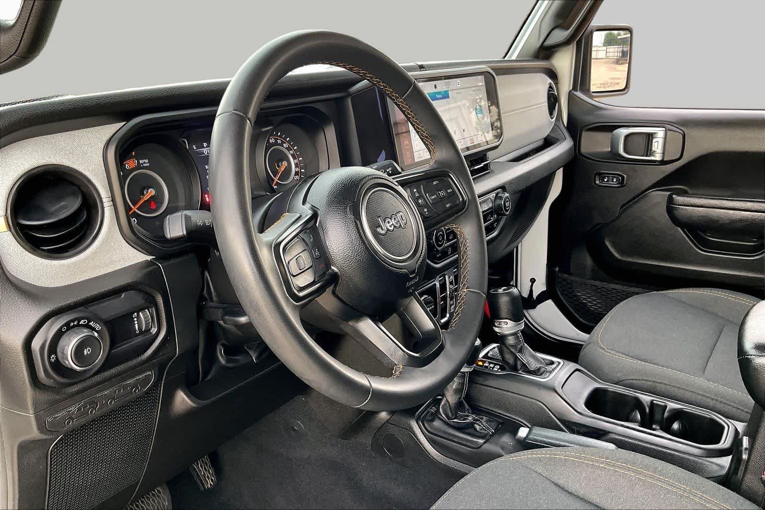 Used 2024 Bright White Clearcoat Jeep Sport S image 17