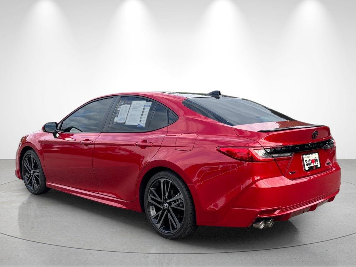 Used 2025 Supersonic Red Toyota XSE image 3