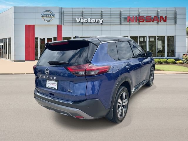 Certified Used 2023 Blue Nissan SL image 3
