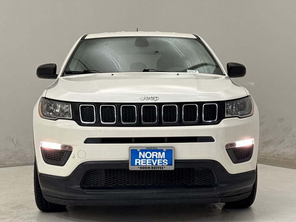 Used 2021 White Clearcoat Jeep Sport image 3