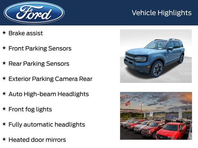 New 2026 Azure Gray Metallic Tri-Coat Ford Outer Banks image 12