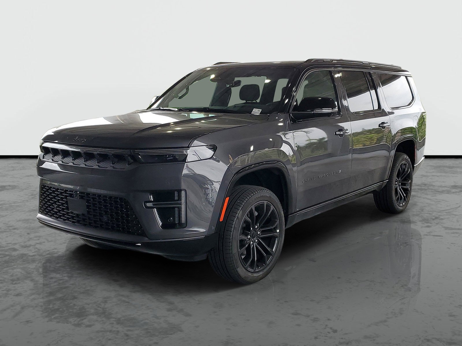 New 2026 Baltic Gray Metallic Clearcoat Jeep Summit Obsidian image 3
