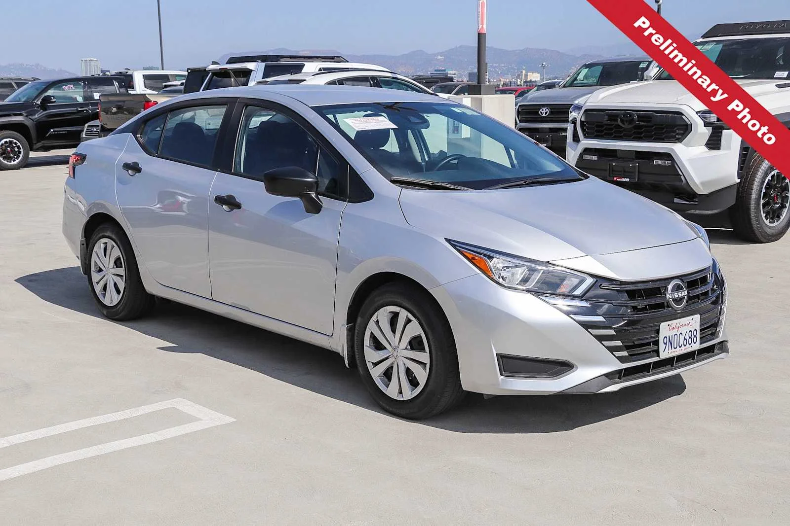 Used 2024 Brilliant Silver Metallic Nissan S image 3