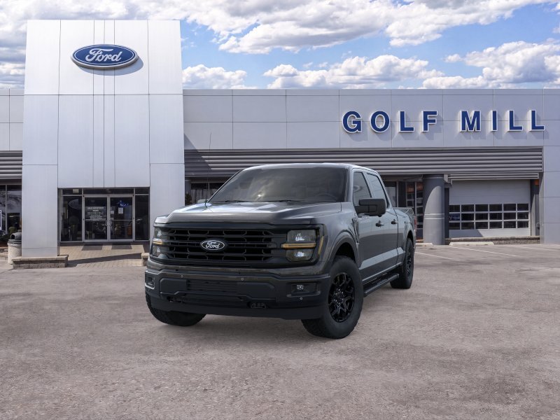 New 2026 Agate Black Metallic Ford XLT image 2