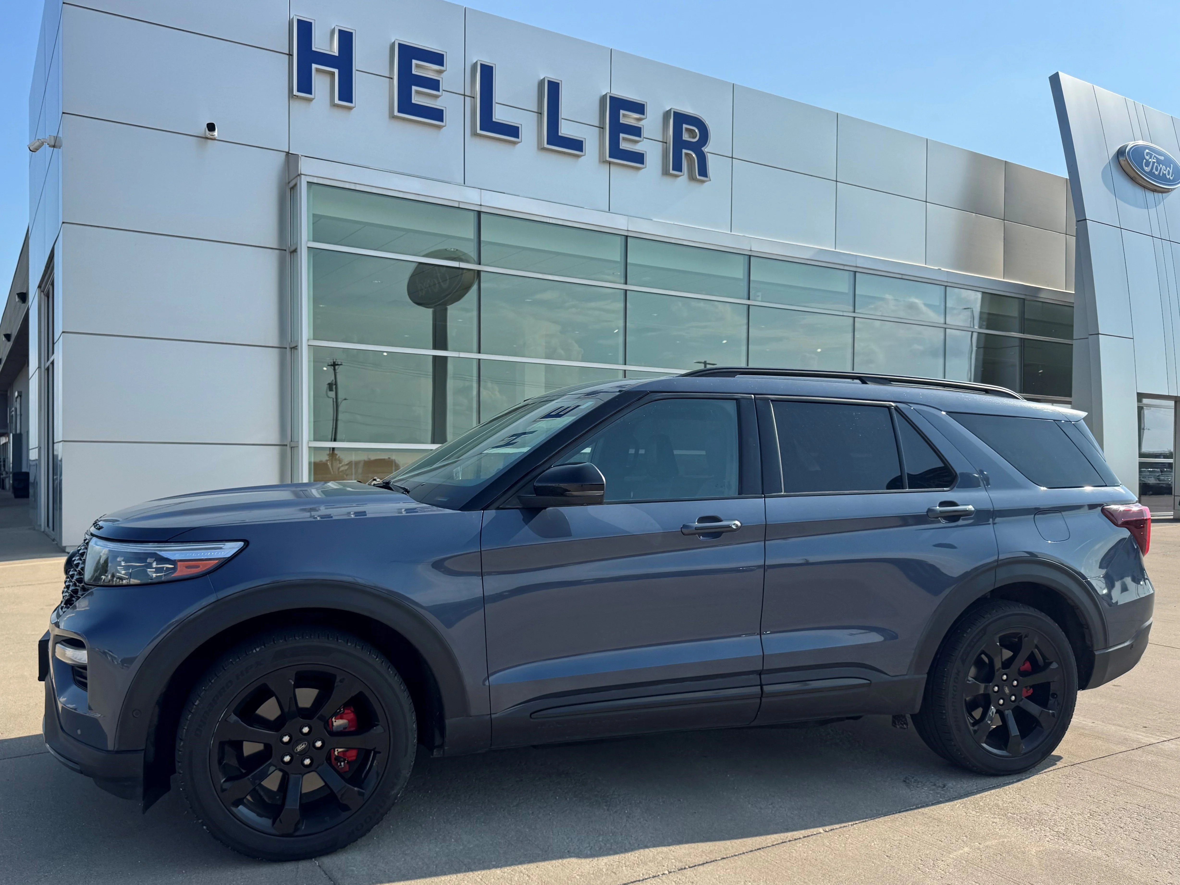 Used 2021 Blue Metallic Ford ST image 4