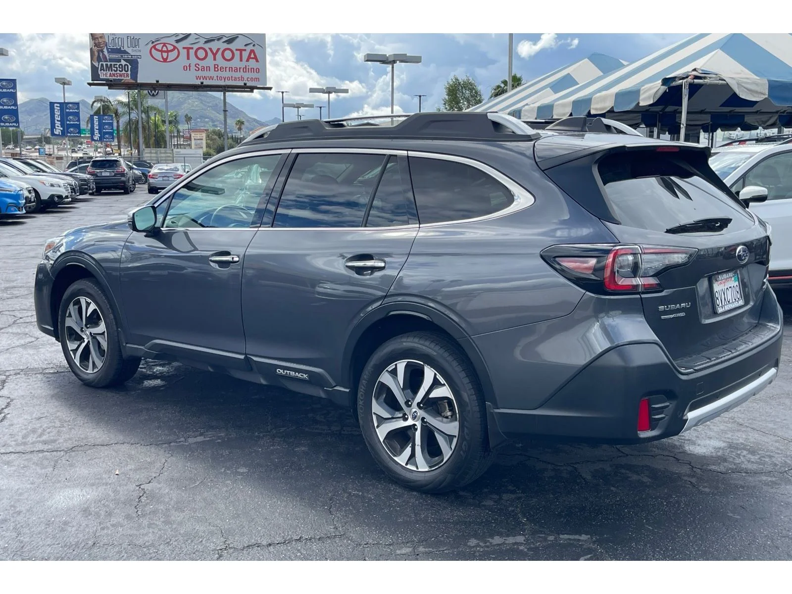 Used 2021 MAGNETITE GRAY ME Subaru Touring XT image 3