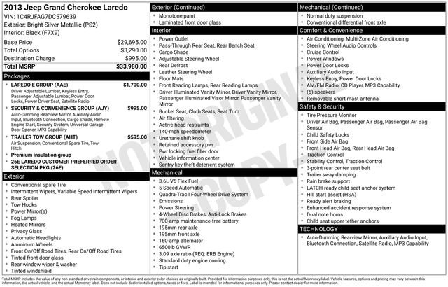 Used 2013 Silver Jeep Laredo image 5