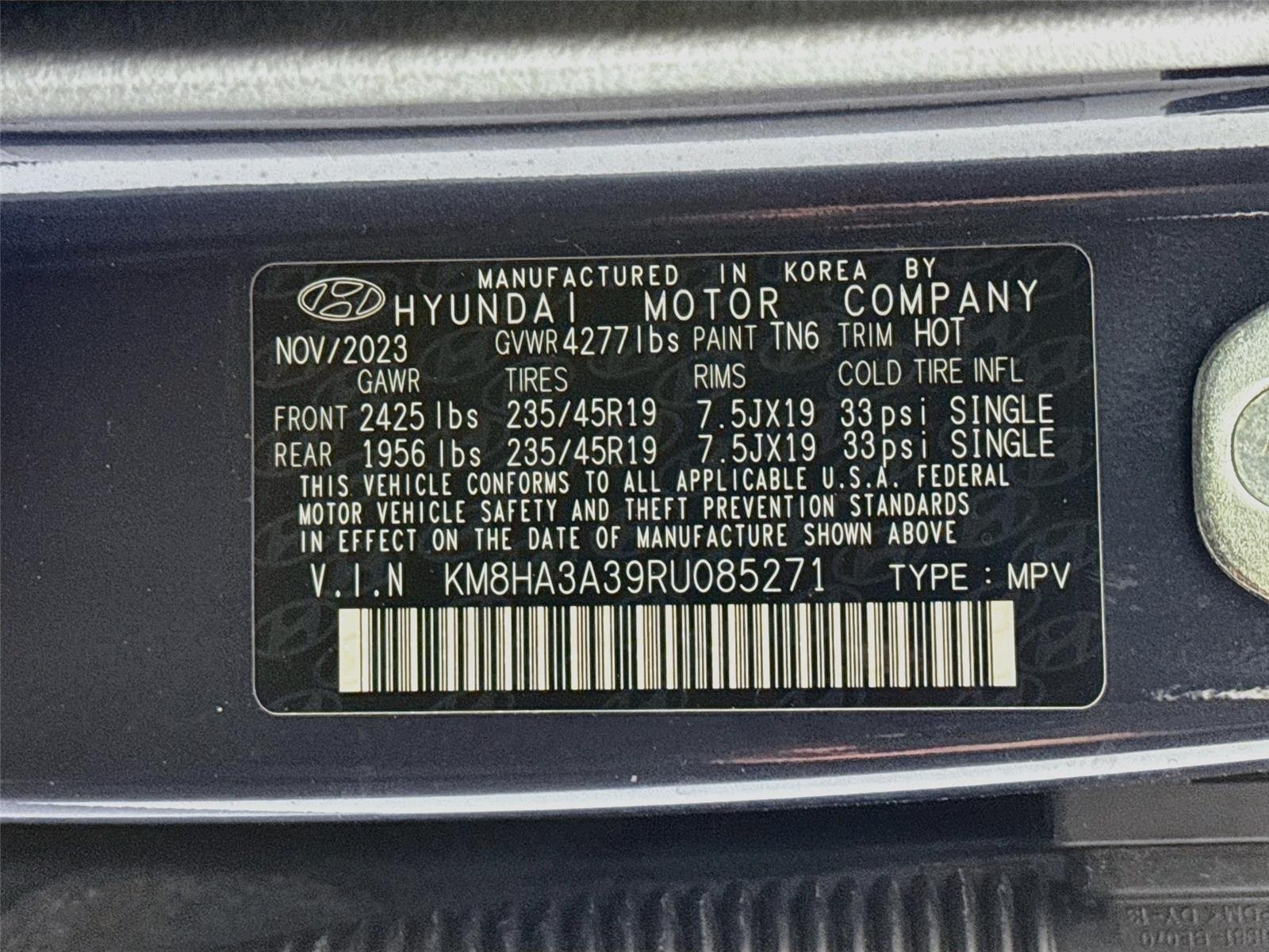 Used 2024 Denim Blue Pearl Hyundai N Line image 34