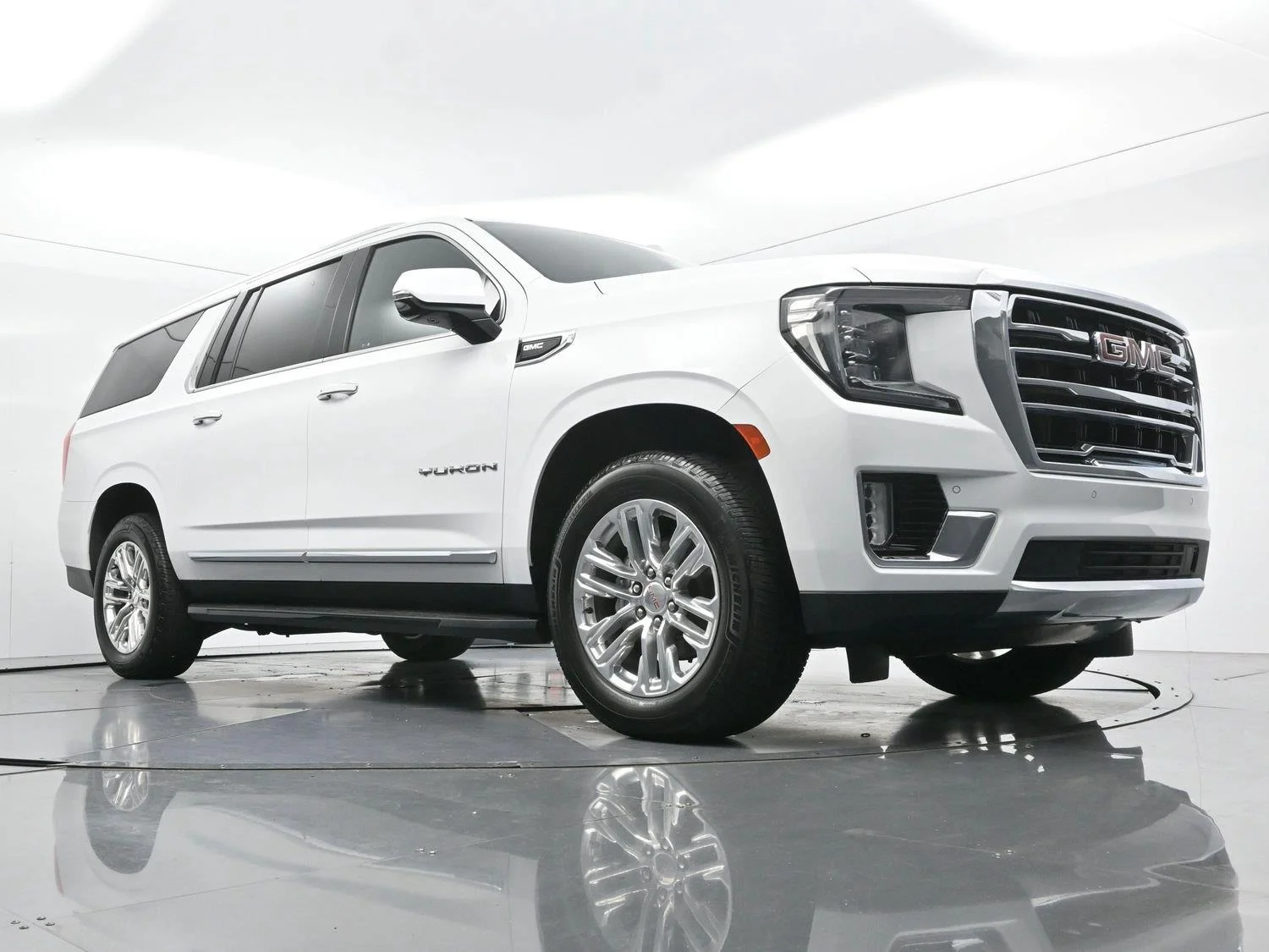 Used 2022 SUMMIT WHITE GMC SLT image 50