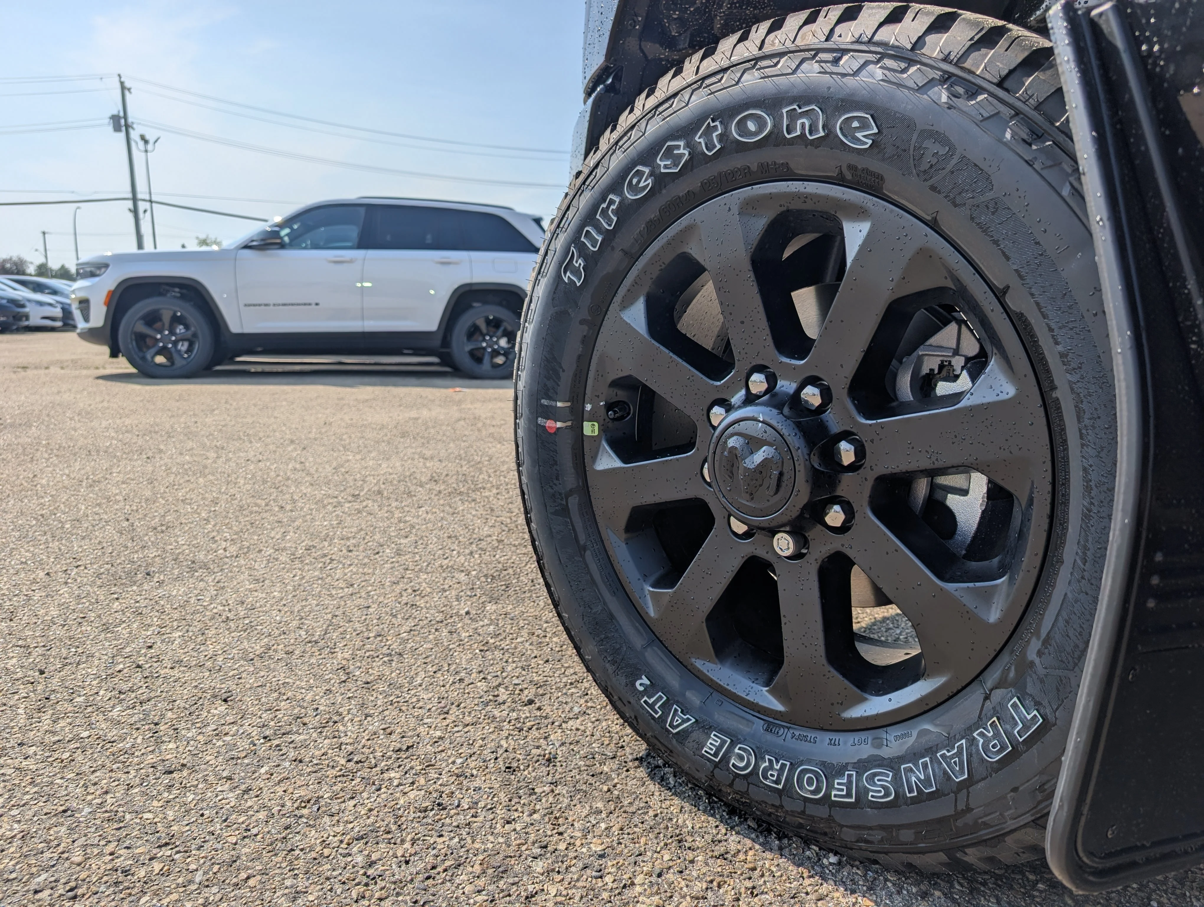 New 2026 Diamond Black Crystal Pearlcoat Ram Laramie image 12