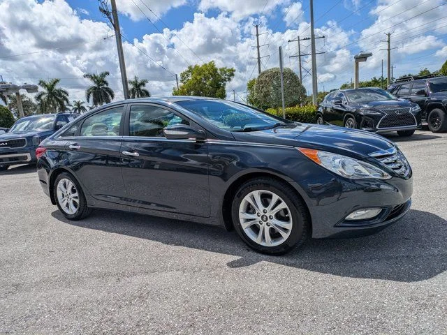 Used 2013 Pacific Blue Hyundai Limited image 3
