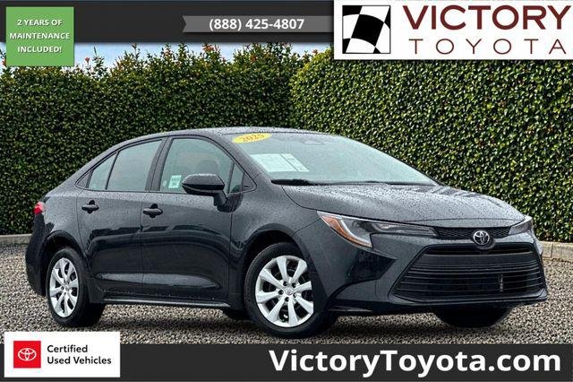Certified Pre-Owned 2025 Toyota Corolla LE 4D Sedan in Seaside
