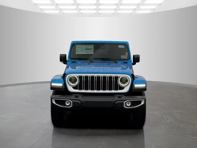 New 2026 Hydro Blue Pearl-Coat Exterior Paint Jeep Sahara image 2