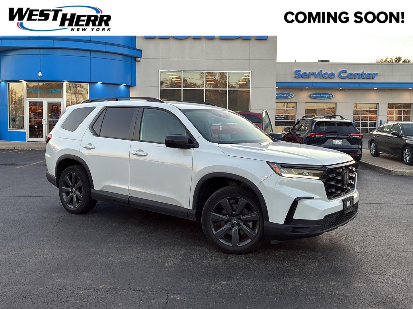 Used 2025 Platinum White Pearl Honda Sport image 1