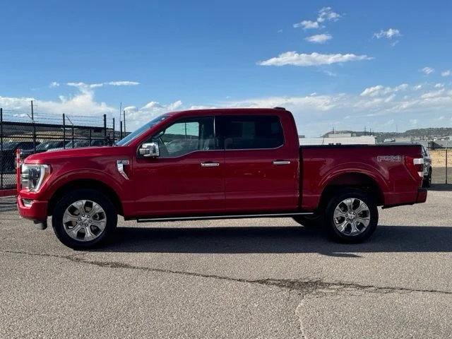 Used 2023 Red Ford Platinum image 2