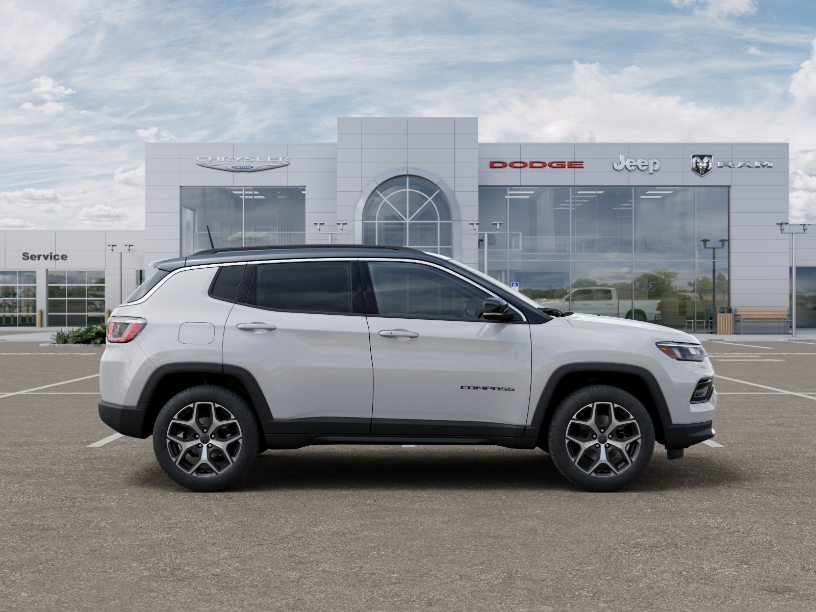 New 2026 Bright White Clear-Coat Exterior Paint Jeep Limited image 48