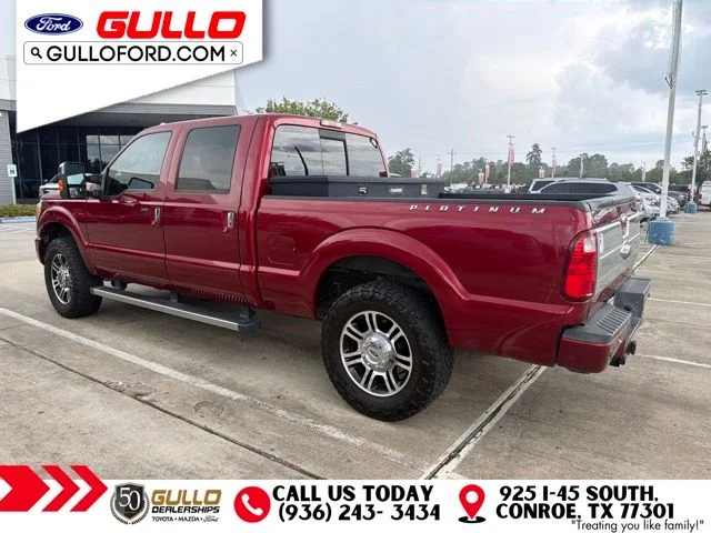 Used 2015 Ruby Red Metallic Tinted Clearcoat Ford Platinum image 6