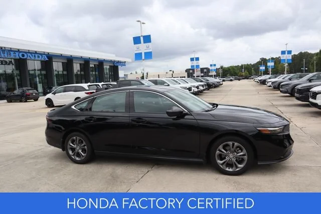 Certified Used 2024 Crystal Black Pearl Honda 1.5T EX image 29