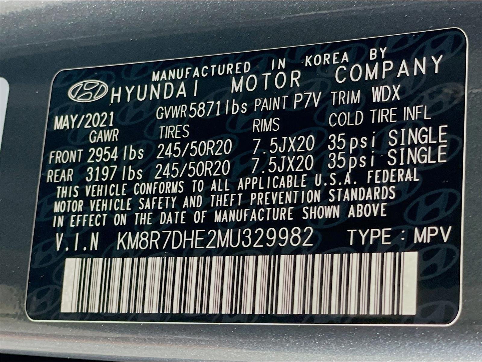 Used 2021 Steel Graphite Hyundai Calligraphy image 38
