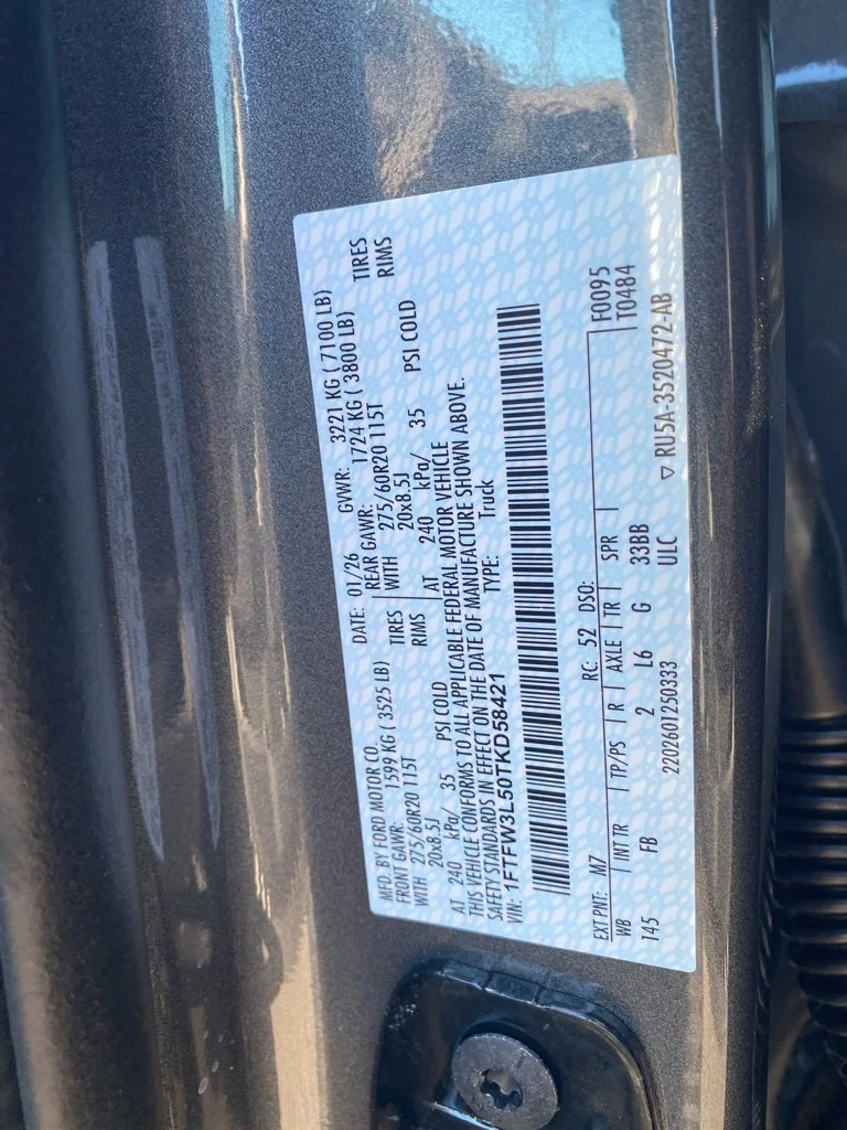 New 2026 Carbonized Gray Metallic Ford XLT image 47
