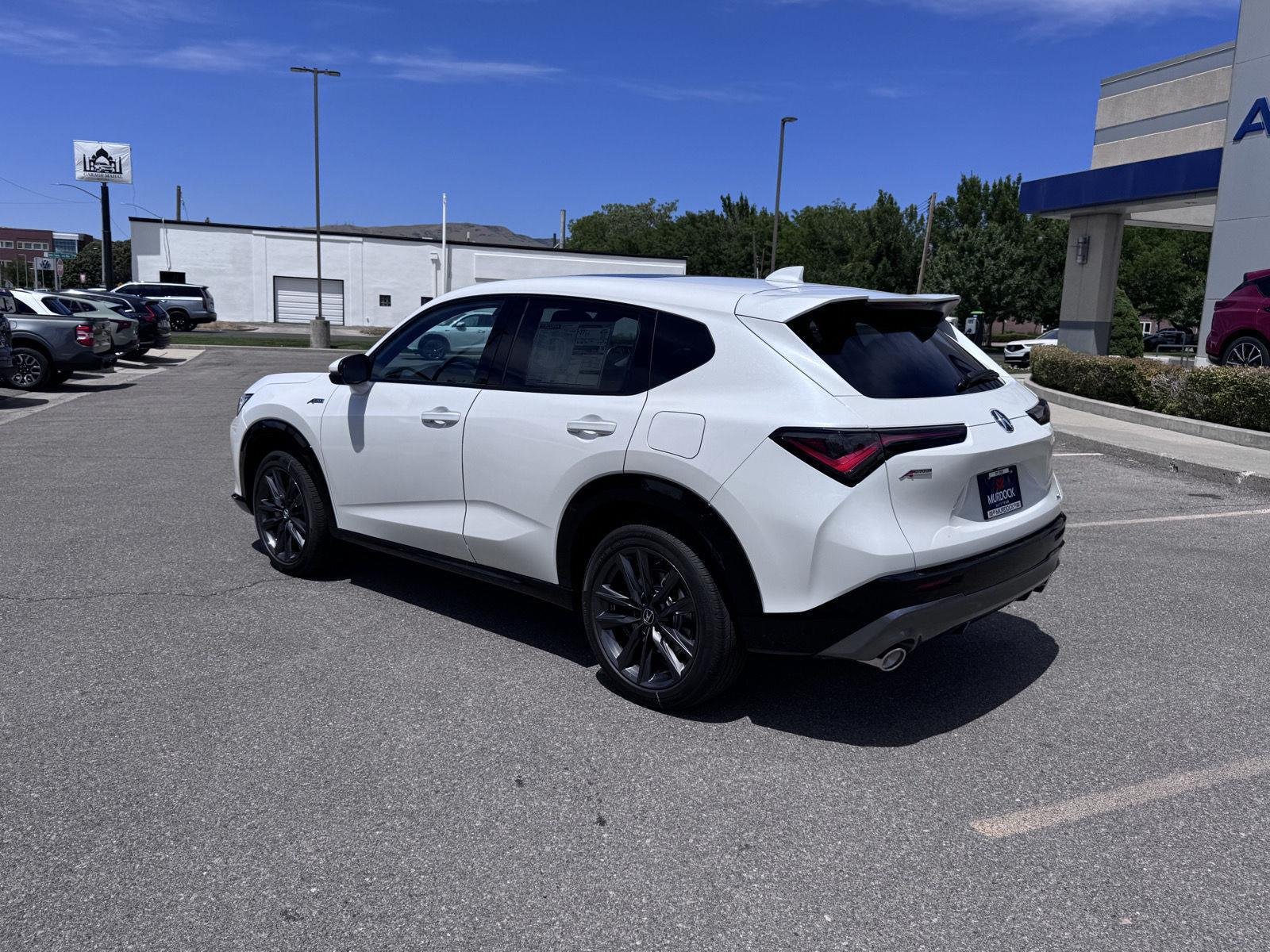 New 2026 Platinum White Pearl Acura w/A-SPEC image 3