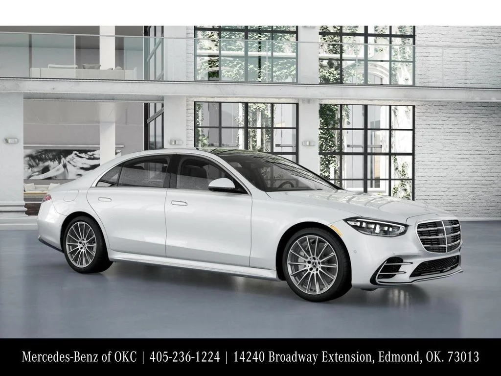 New 2026 White Mercedes-Benz S 580 image 12