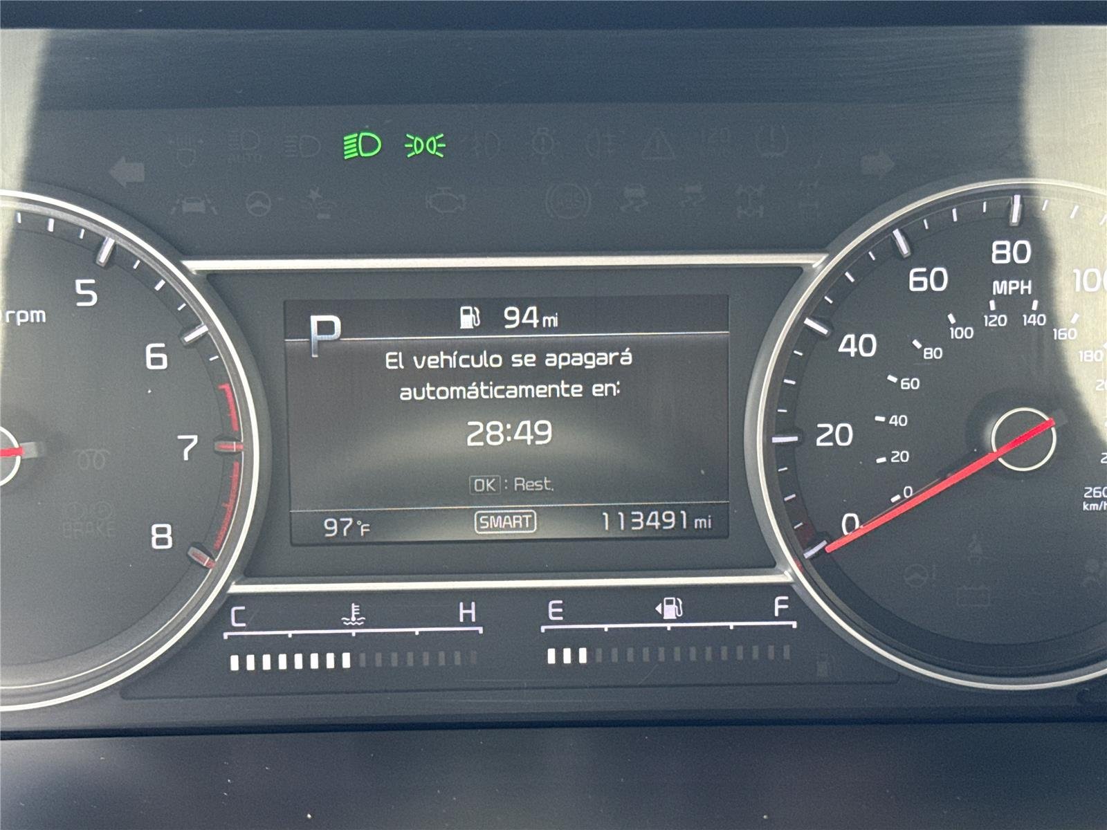 Used 2021 Glacial White Pearl Kia EX image 12