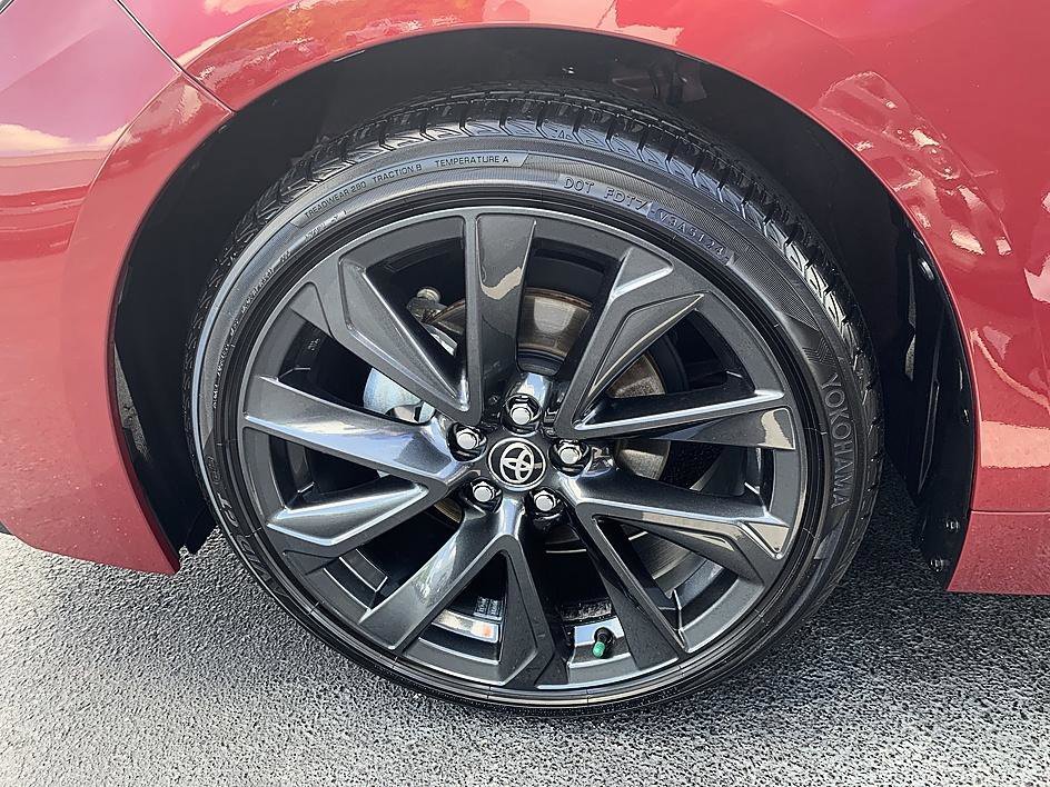 Certified Used 2025 Ruby Flare Pearl Toyota Hybrid SE image 8