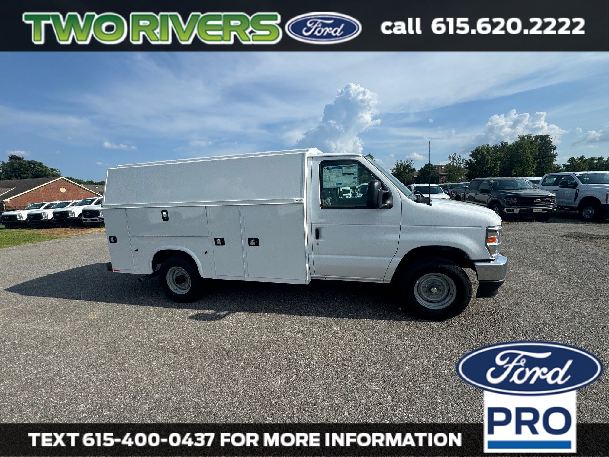 New 2026 Oxford White Ford E-350 SRW image 1