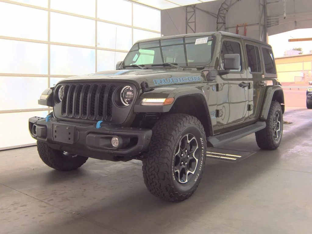 Used 2023 Green Jeep Rubicon 4xe image 1