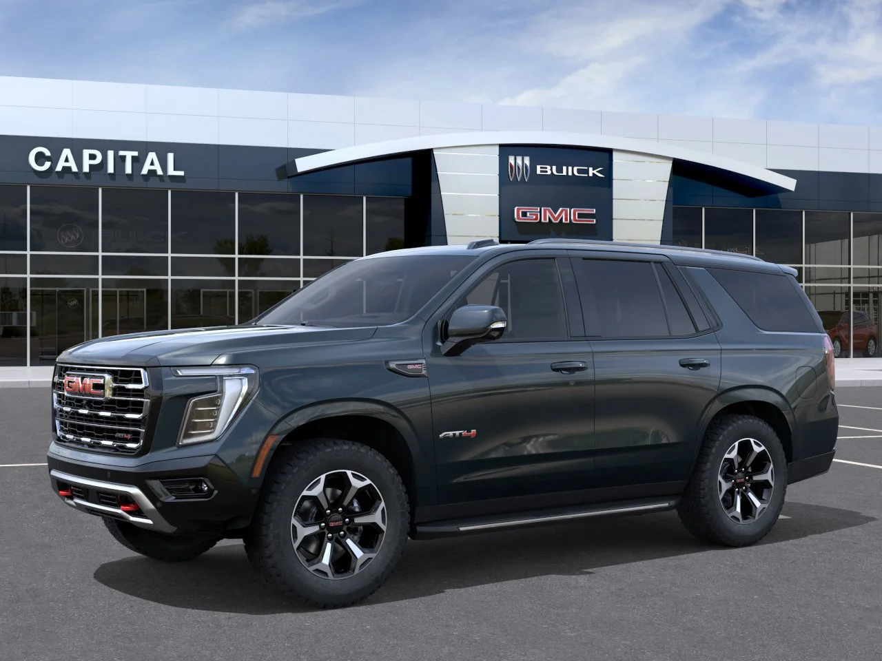New 2026 MIDNIGHT PINE GMC AT4 image 3