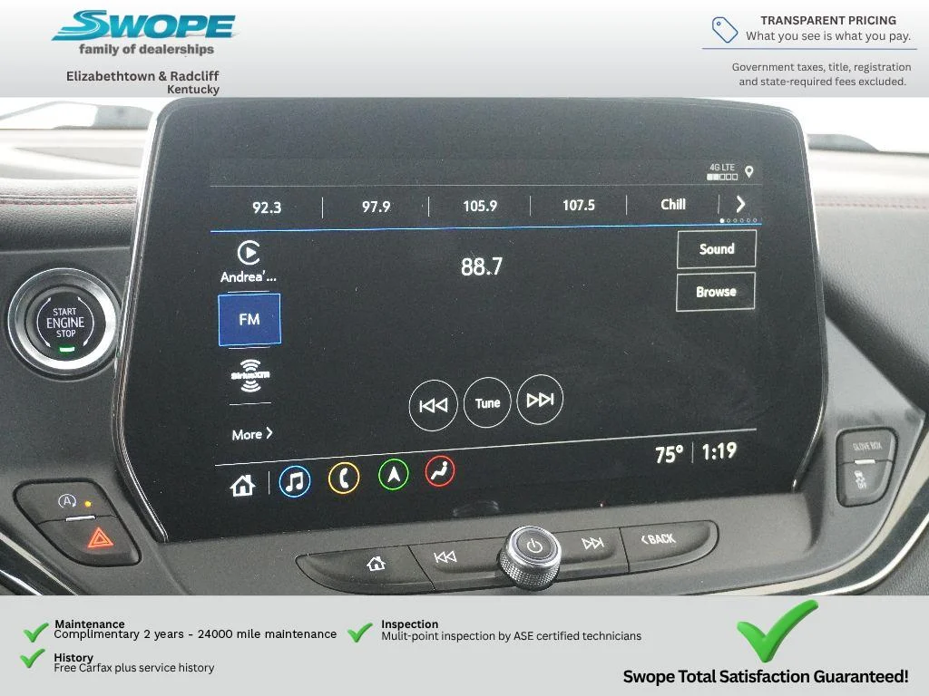 Used 2023 BLACK Chevrolet RS image 24