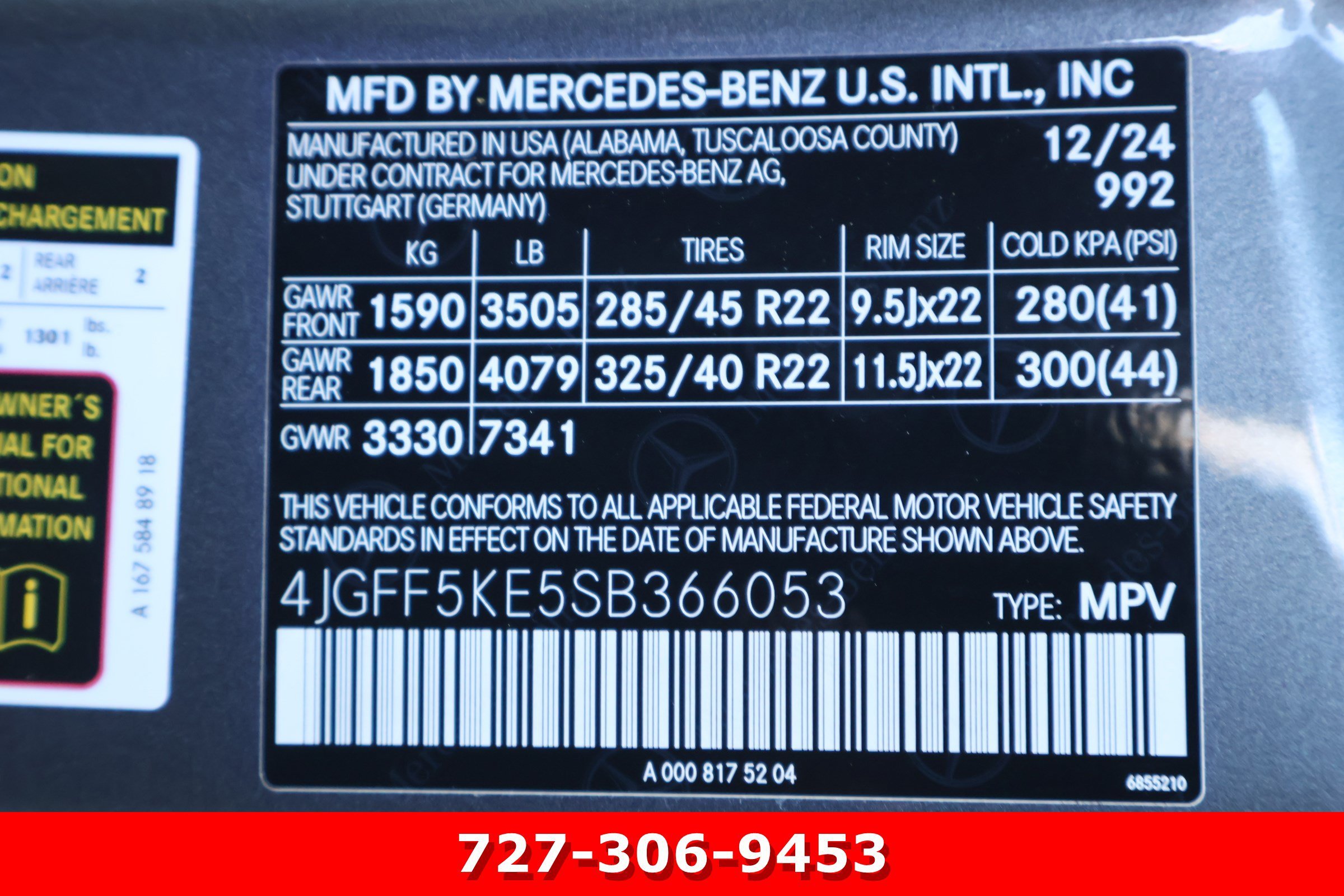 Certified Used 2025 Selenite Gray Metallic Mercedes-Benz GLS 450 image 35