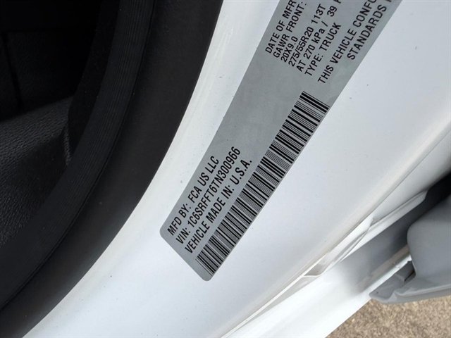New 2026 Bright White Clear-Coat Exterior Paint RAM Big Horn image 18