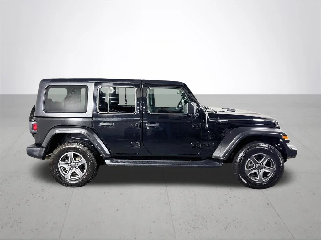 Used 2022 Black Jeep Unlimited Sport S image 5