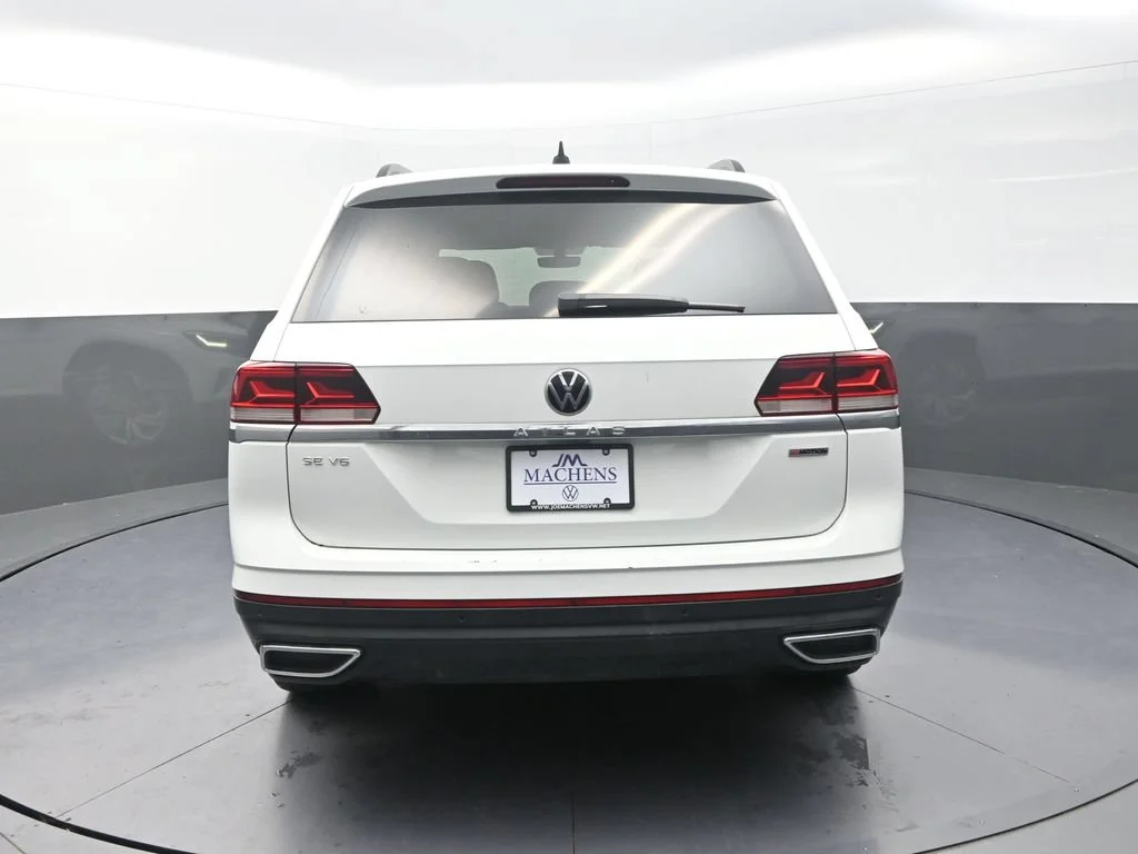 Used 2021 White Volkswagen 3.6L V6 SE w/Technology image 9