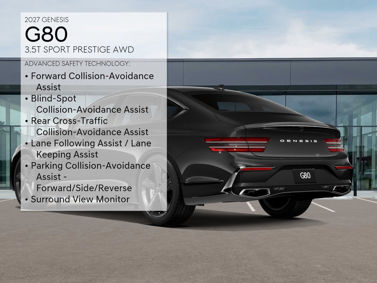 New 2027  Genesis 3.5T SPORT PRESTIGE image 7