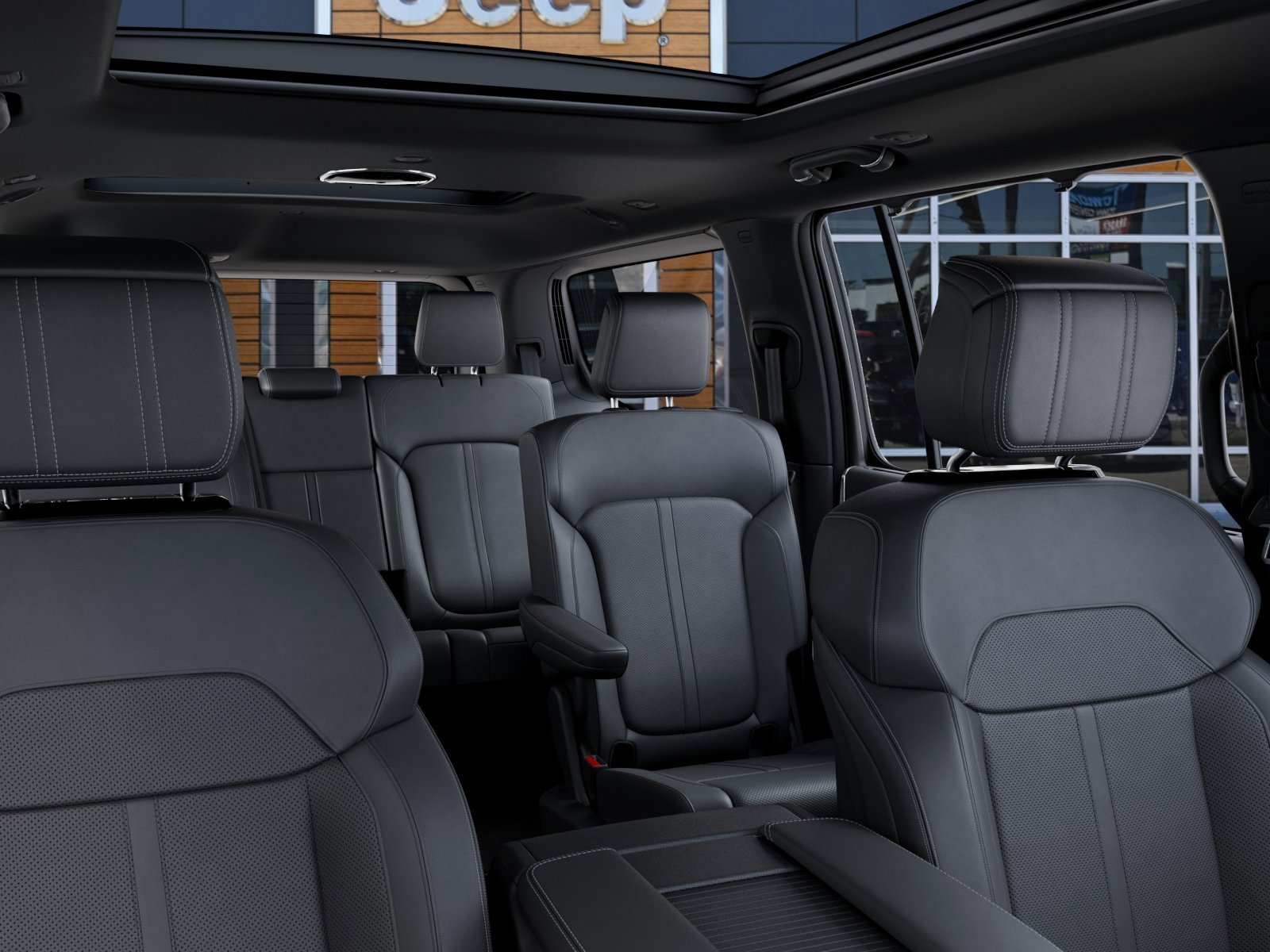 New 2026 Bright White Clearcoat Jeep Summit Obsidian image 26